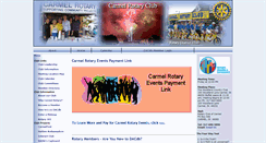 Desktop Screenshot of carmelrotary.com